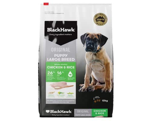 Black Hawk Large Breed Chicken & Rice Puppy Food Black Hawk Large Breed Chicken & Rice Puppy Food