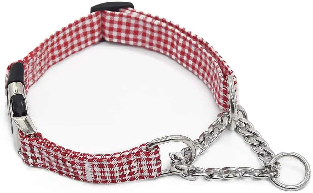 Fourhorse Stainless Steel Chain Martingale Collar
