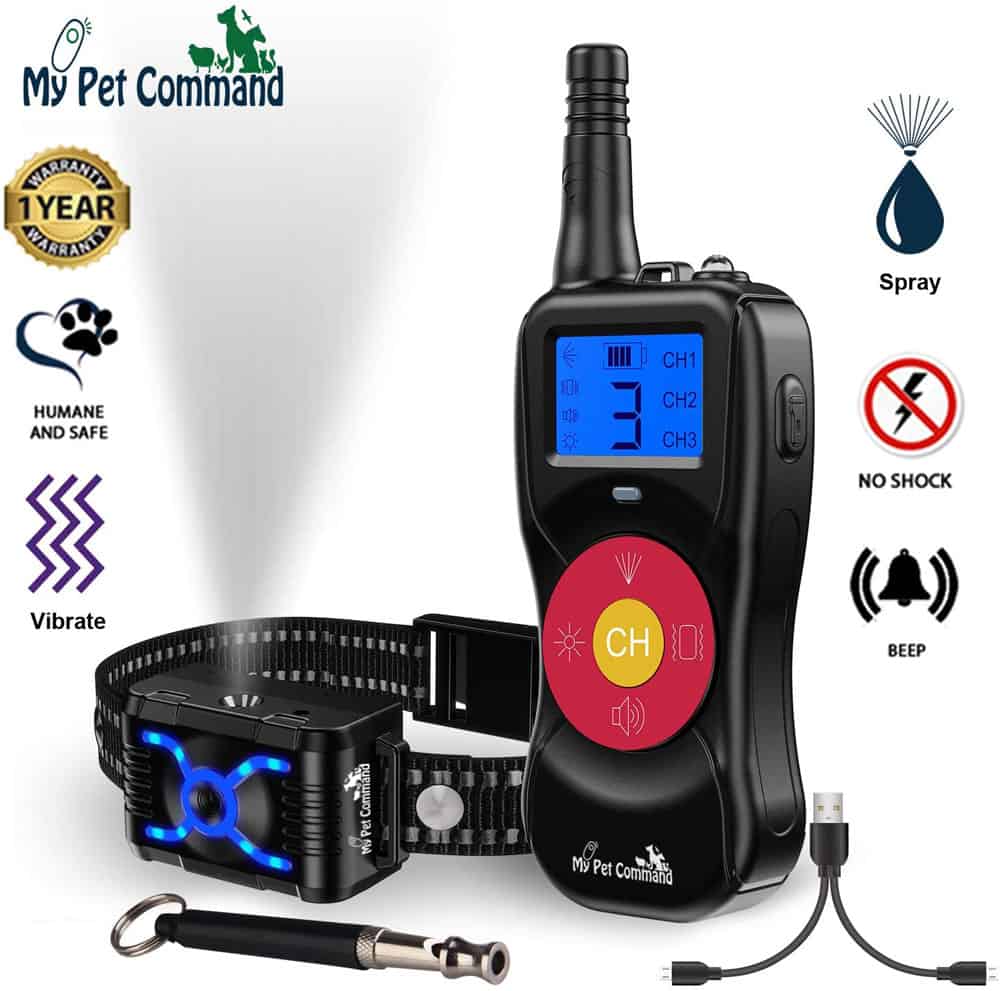 My Pet Command Citronella Training Dog Collar