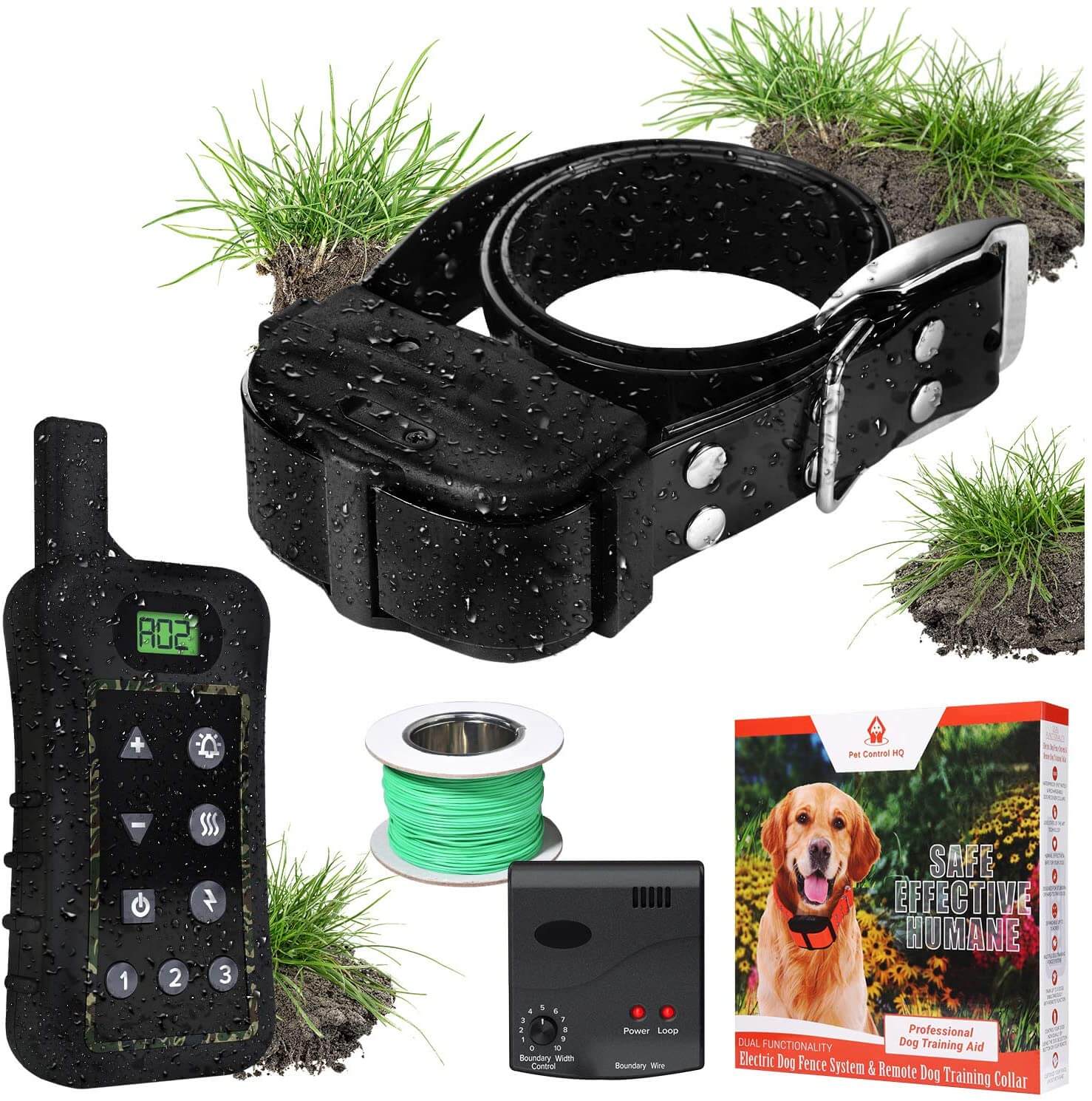 8 Best Electric Dog Fence Options Australia 2023 Buyers Guide   PetControlHQ Electric Dog Fence System 