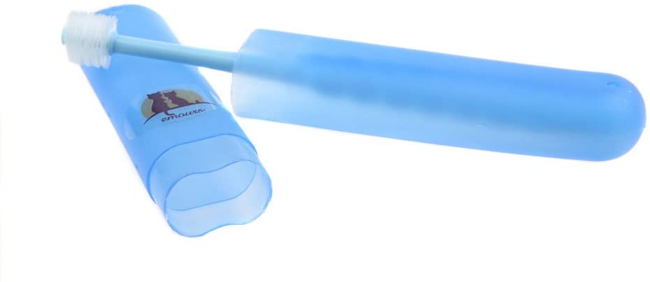 Emours 360-Degree Pet Toothbrush Dental Care Kit