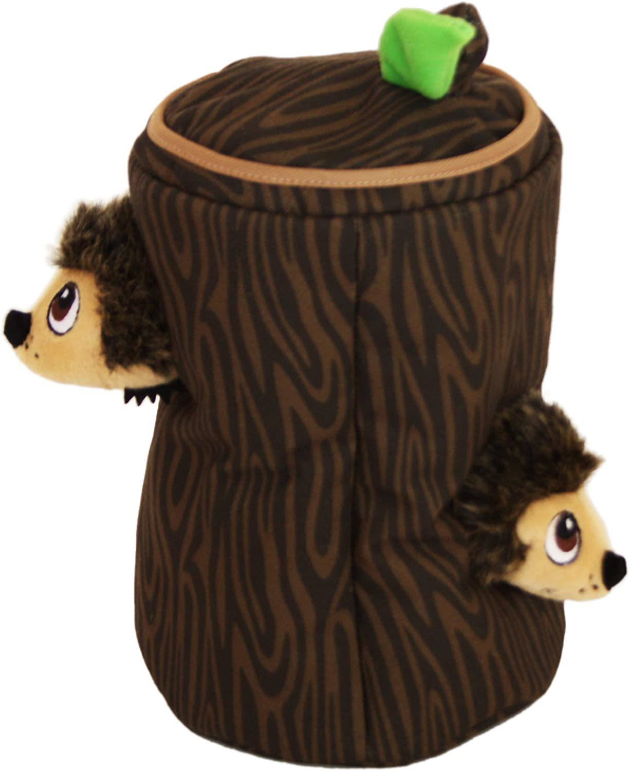Hide-A-Squirrel Squeaky Puzzle Plush Dog Toy