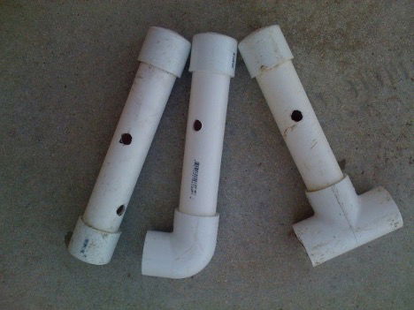 Treat Puzzle Made From PVC Pipe