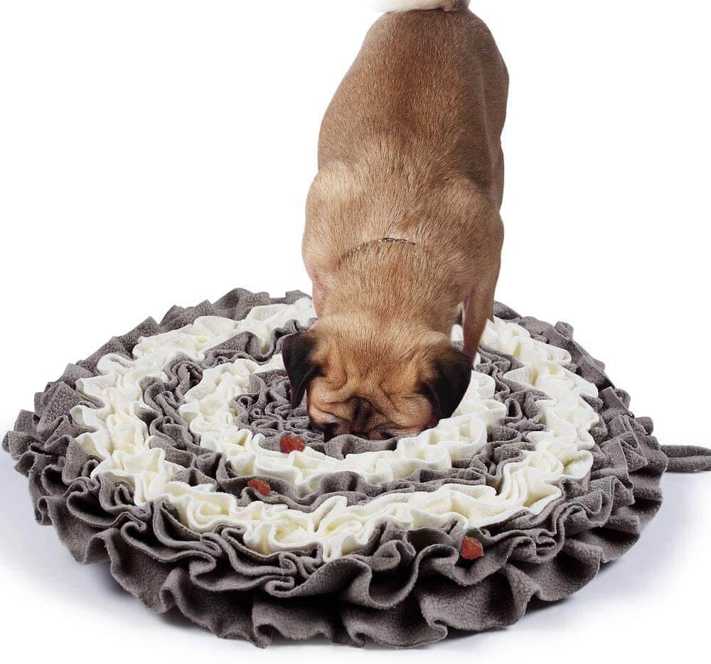 Lemonda Washable Flower Shape Pet Dog Snuffle Mat