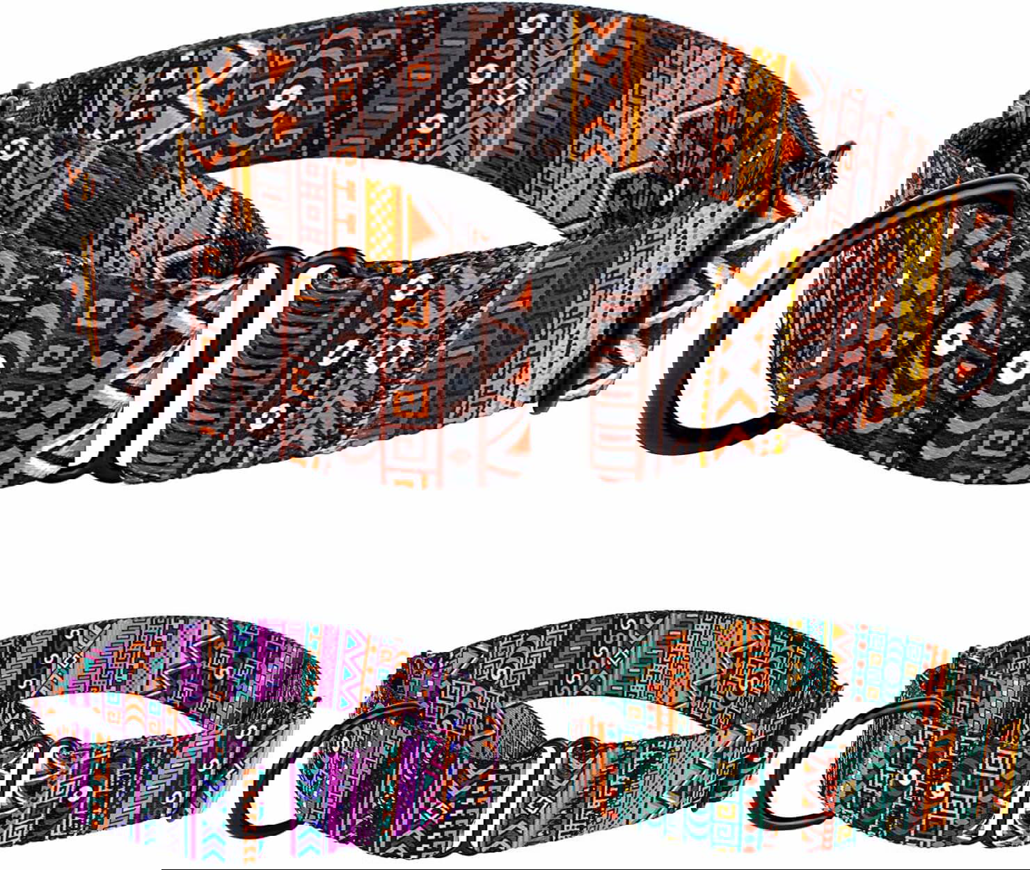 CollarDirect Martingale Collars for Dogs with Tribal Patterns