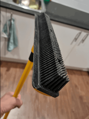 Evriholder Sw-250I-Amz-6, Furemover Pet Hair Removal Broom being tested by our review team.