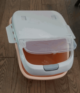 Blesiya Large Food Storage Container being tested by our review team.