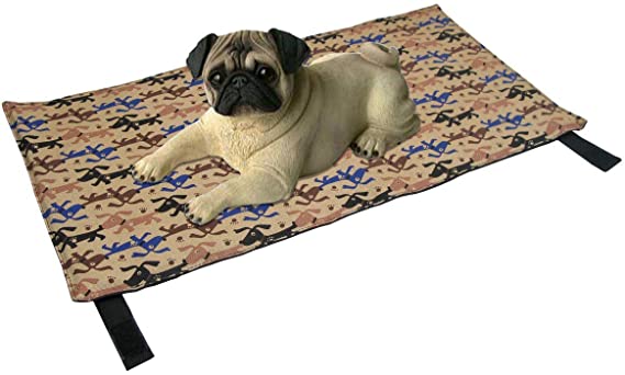 CoolDog Reusable Ice Mat being tested by our review team.