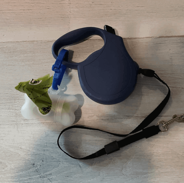 Pogi's Poop Bag Dispenser being tested by our review team.