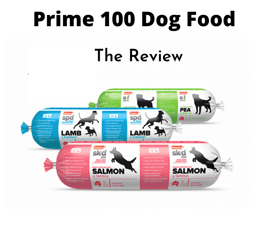 Prime 100 Dog Food Rolls