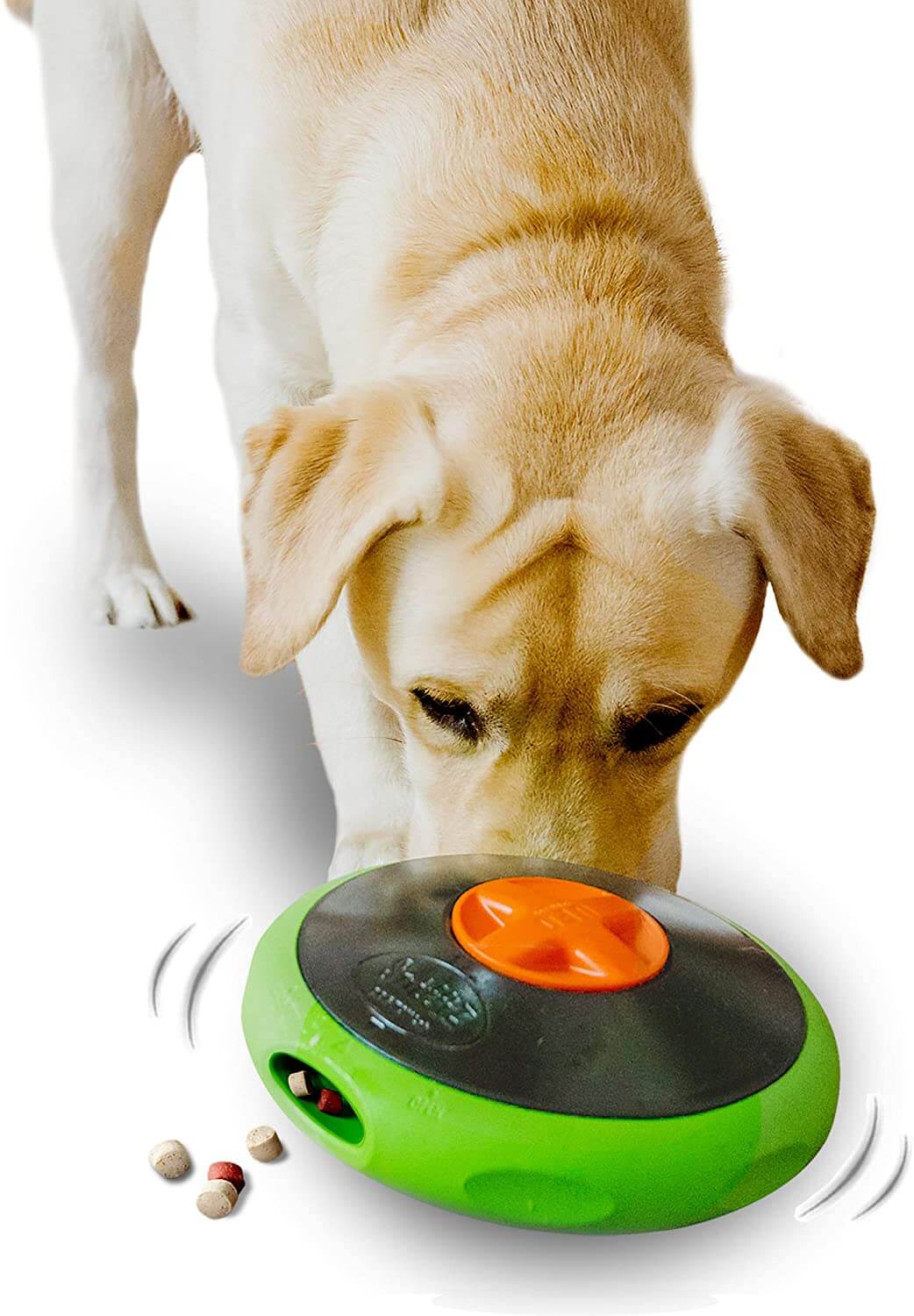 SNiFFiz SmellyUFO Durable Interactive Treat Dispensing Puzzle