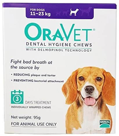 OraVet Dental Hygiene Chews for Dogs