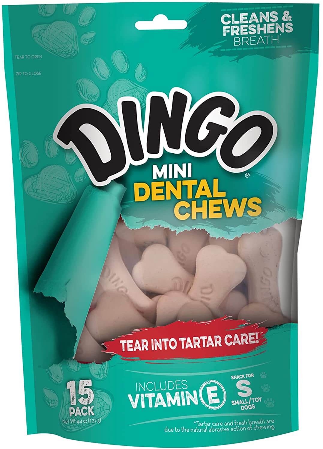Dingo Dental Spirals Parsley Treats For Dogs