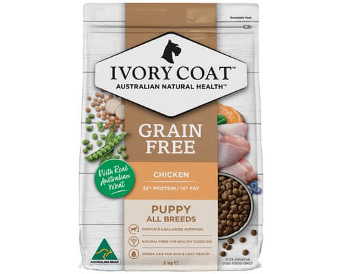 Ivory Coat Grain-Free Dry Dog Food Chicken Puppy