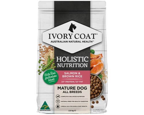 Ivory Coat Salmon & Brown Rice Mature Dog