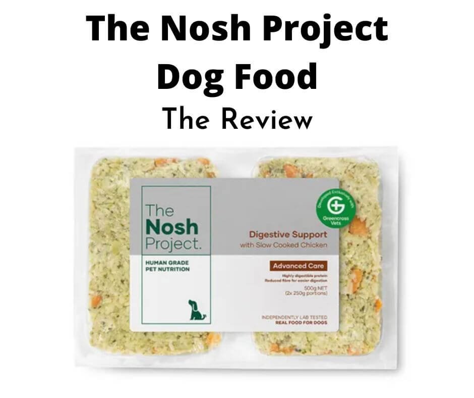 Nosh Project Dog Food.