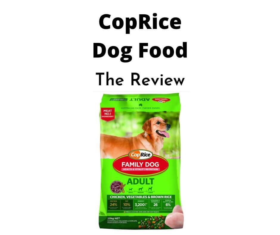 CopRice Dog Food.